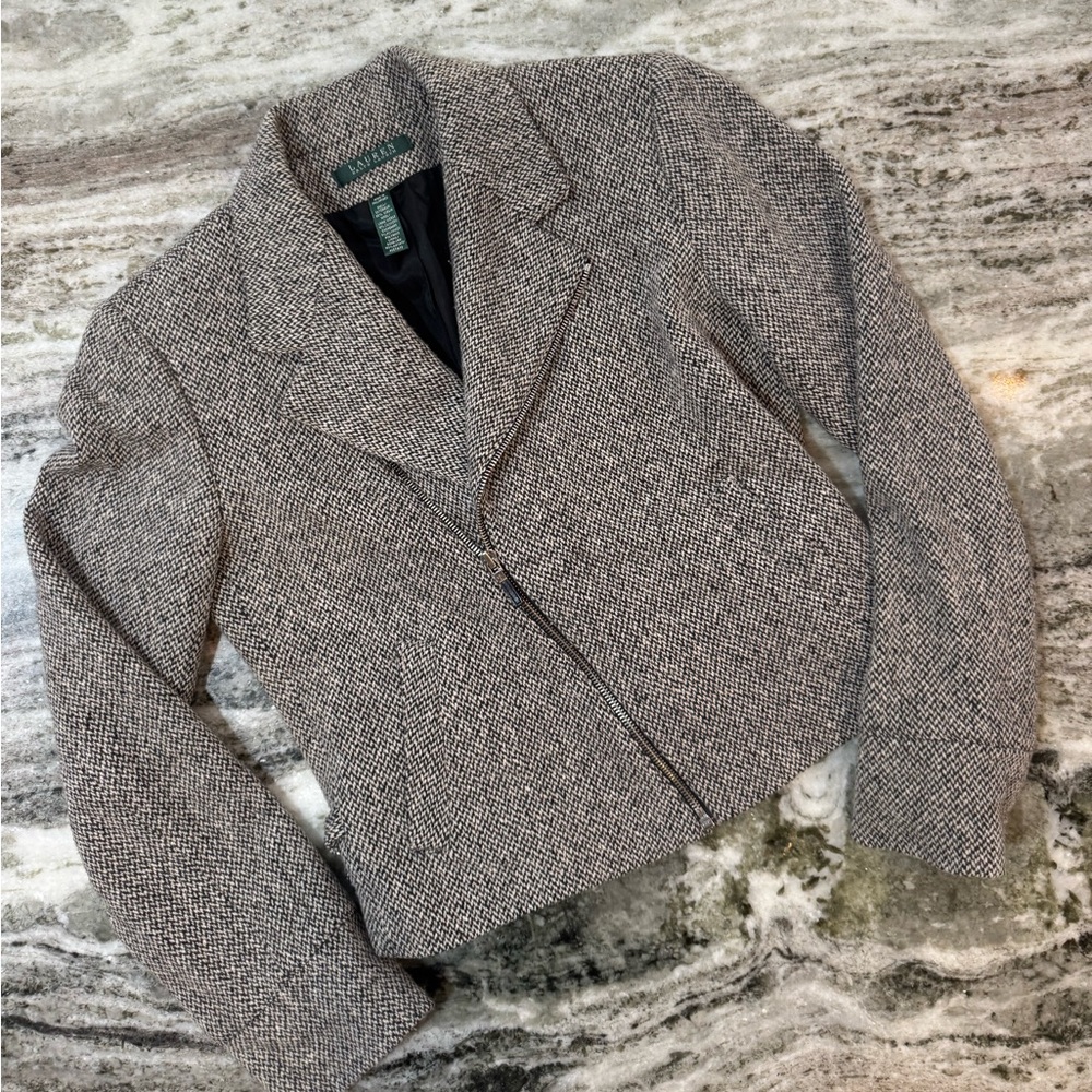 Lauren Gray/Black Tweed Jacket
